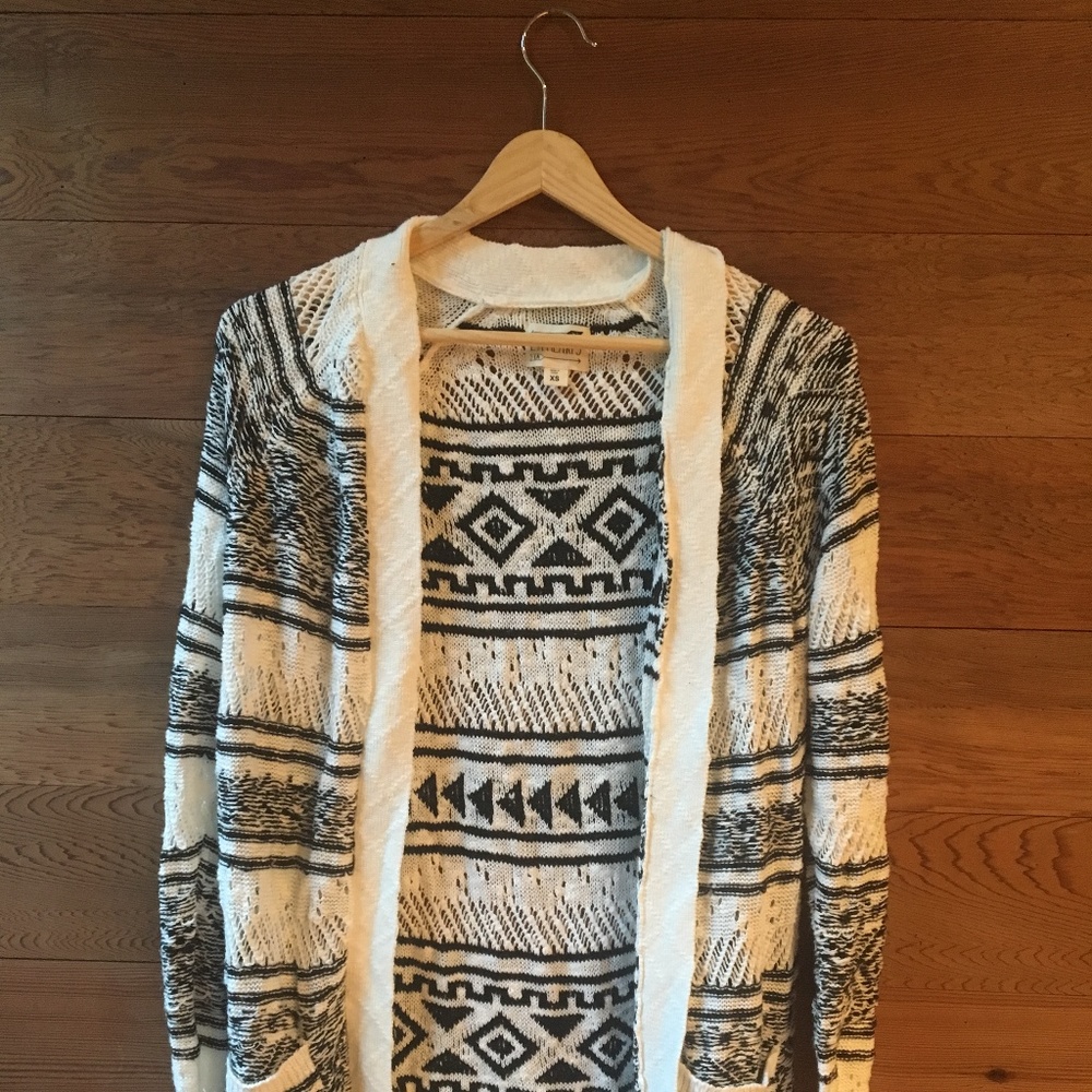 LA Hearts Longline Cardigan